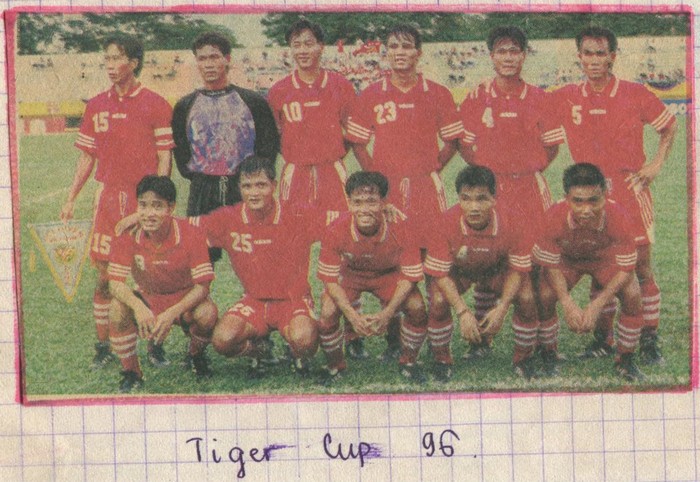 Đội hình tuyển Việt Nam tại Tiger Cup 1996.